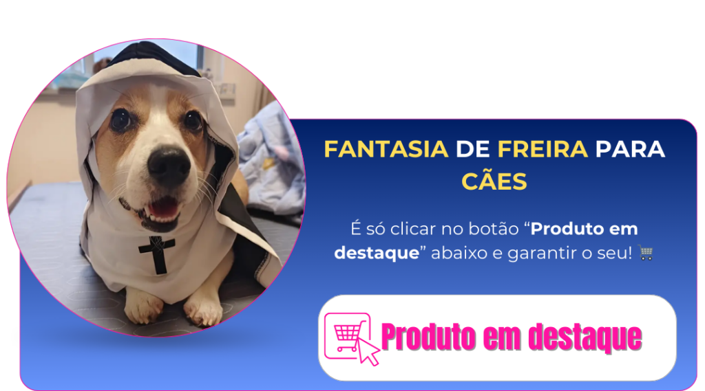 PETLED - Fantasia de freira para cães