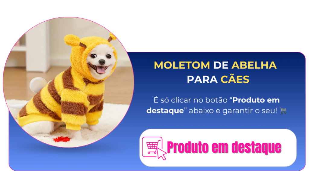PETLED - Moletom de abelha ​